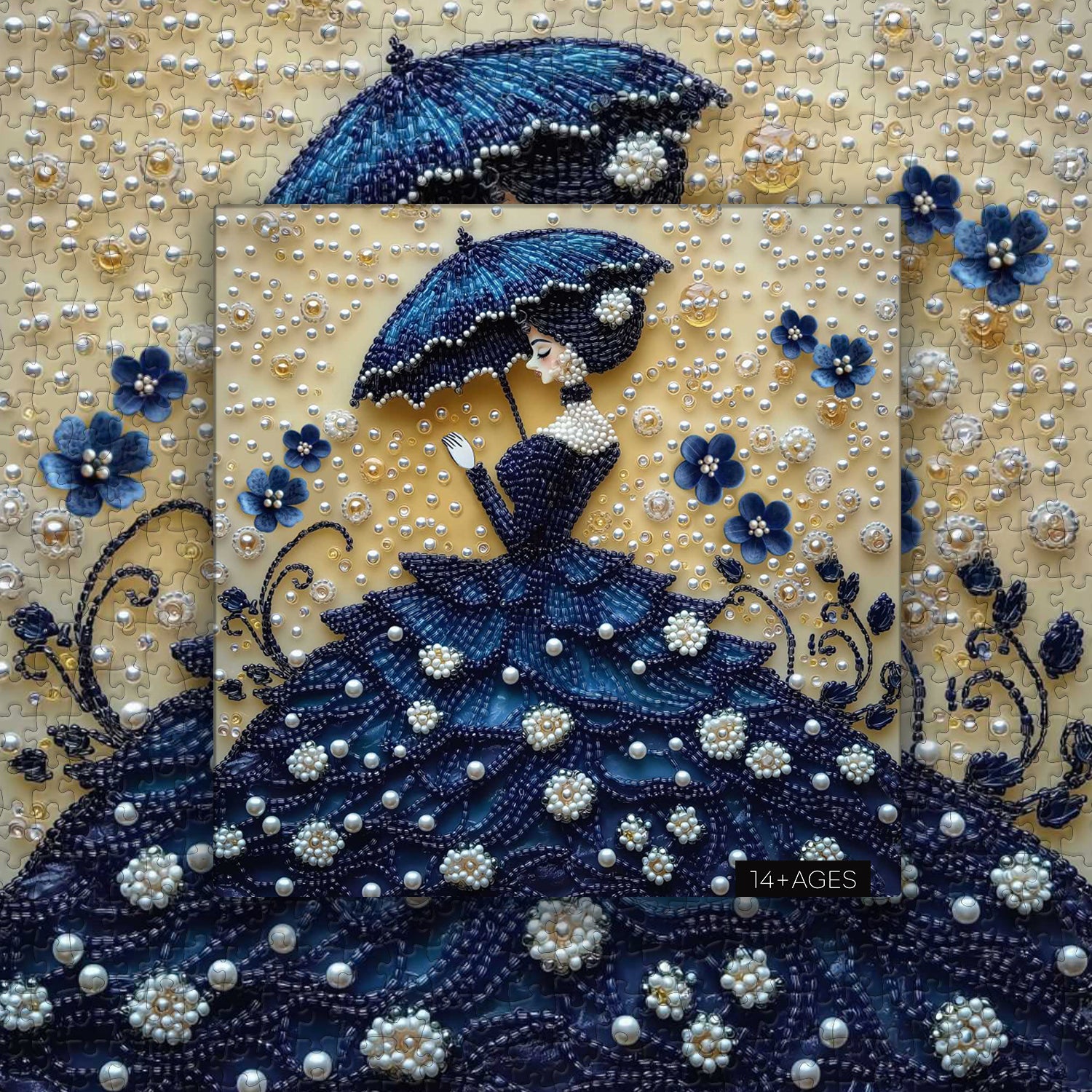 Beaded Lady Jigsaw Puzzles 1000 Pieces