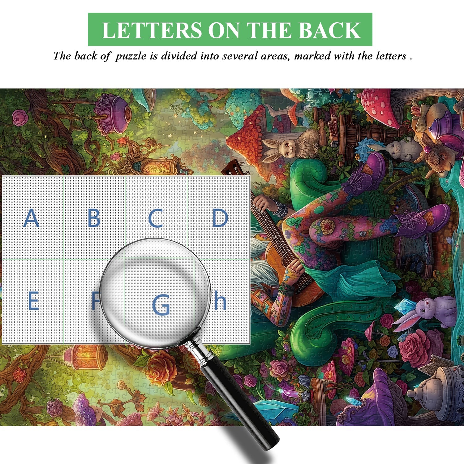 Guitar Girl Jigsaw Puzzle 1000 Pieces