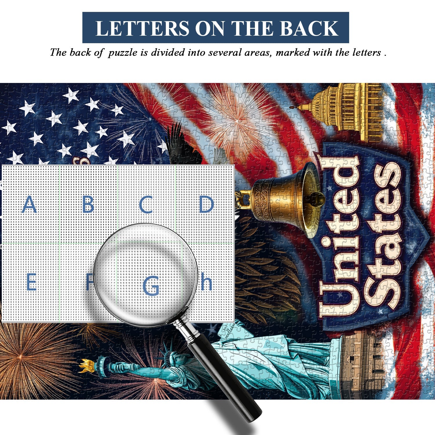 Stars and Stripes Forever Jigsaw Puzzle 1000 Pieces