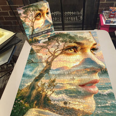 Her Soul’s Shores Jigsaw Puzzle 1000 Pieces
