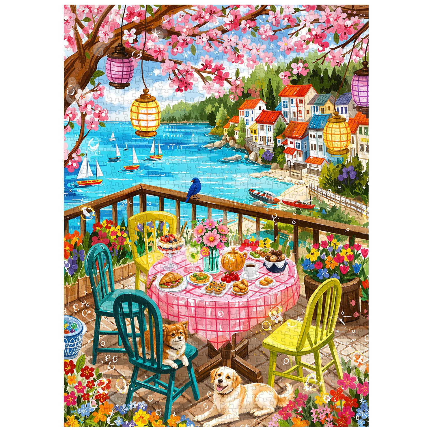 Coastal Spring Jigsaw Puzzle 1000 Piece