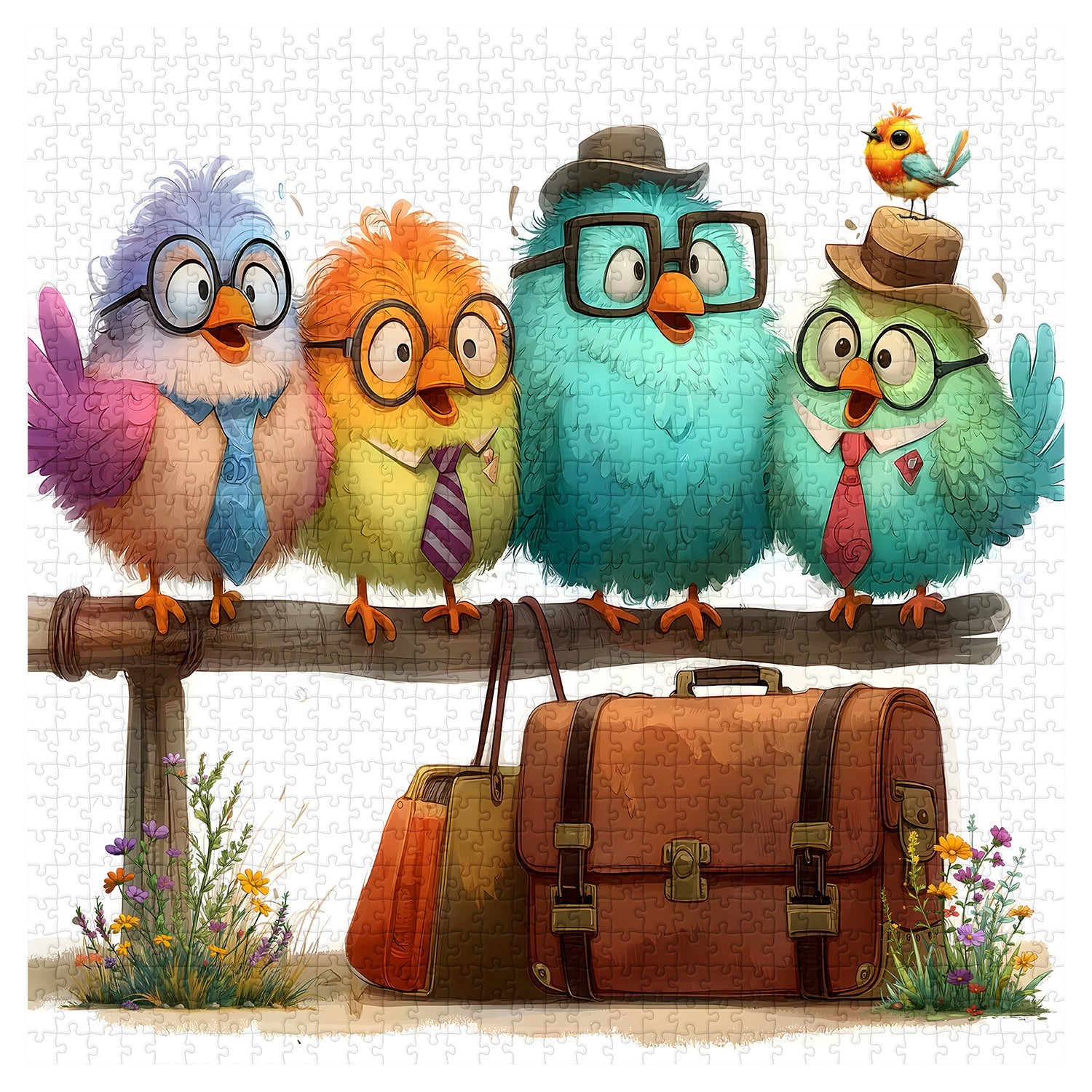 Colorfeather Expedition Jigsaw Puzzle 1000 Pieces