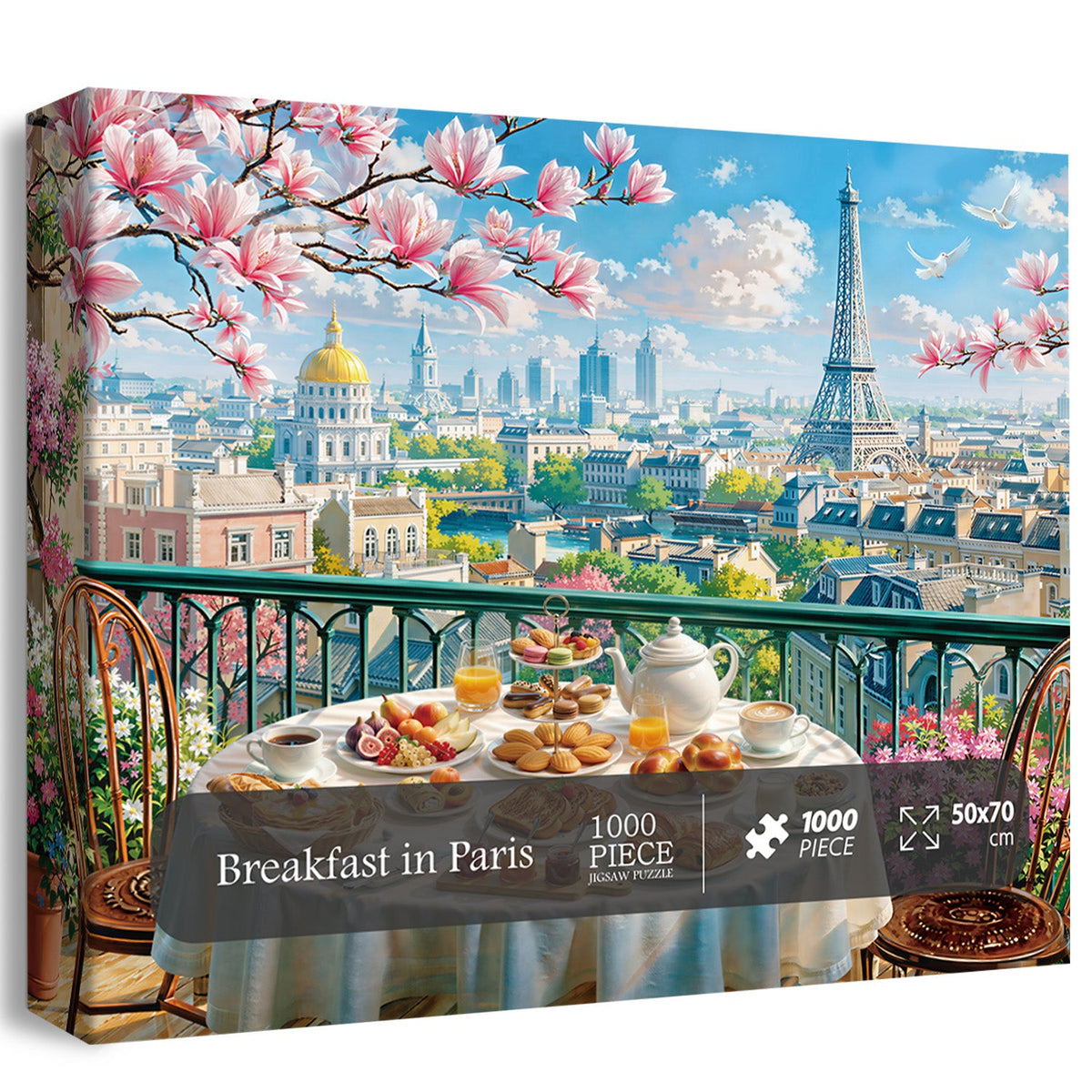 French
Puzzle de 1000 pièces Petit-déjeuner à Paris