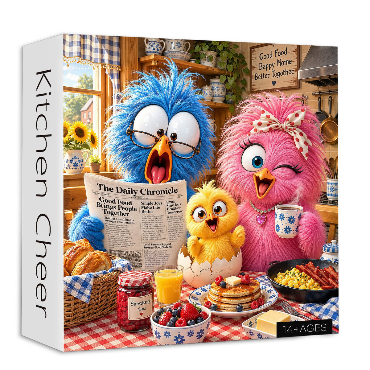 Kitchen Cheer  Jigsaw  Puzzle 1000 Piece