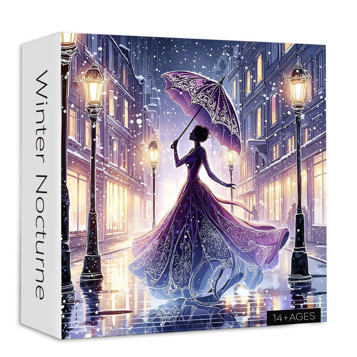 Winter Nocturne Jigsaw Puzzle 1000 Piece