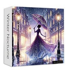 Winter Nocturne Jigsaw Puzzle 1000 Piece