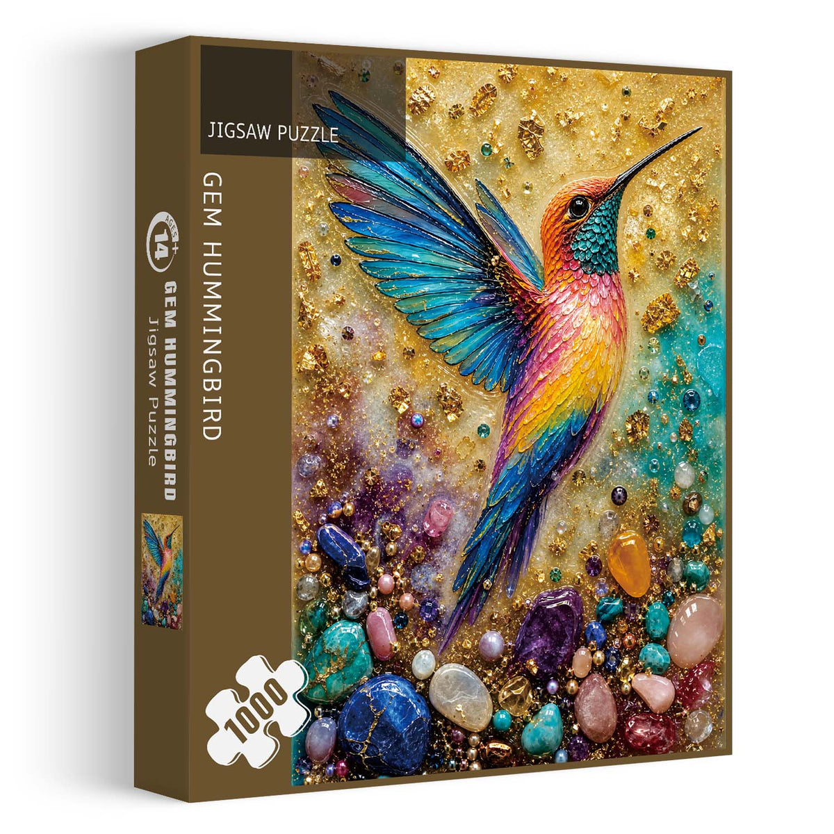 Gem Hummingbird Jigsaw Puzzle 1000 Piece