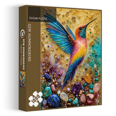 Gem Hummingbird Jigsaw Puzzle 1000 Piece
