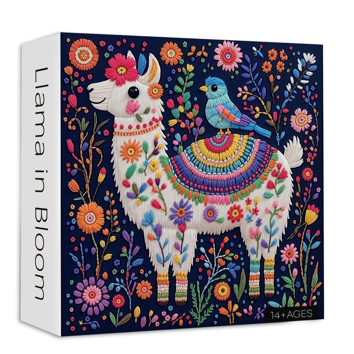 Llama in Bloom Jigsaw Puzzle 1000 Pieces