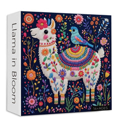 Llama in Bloom Jigsaw Puzzle 1000 Pieces