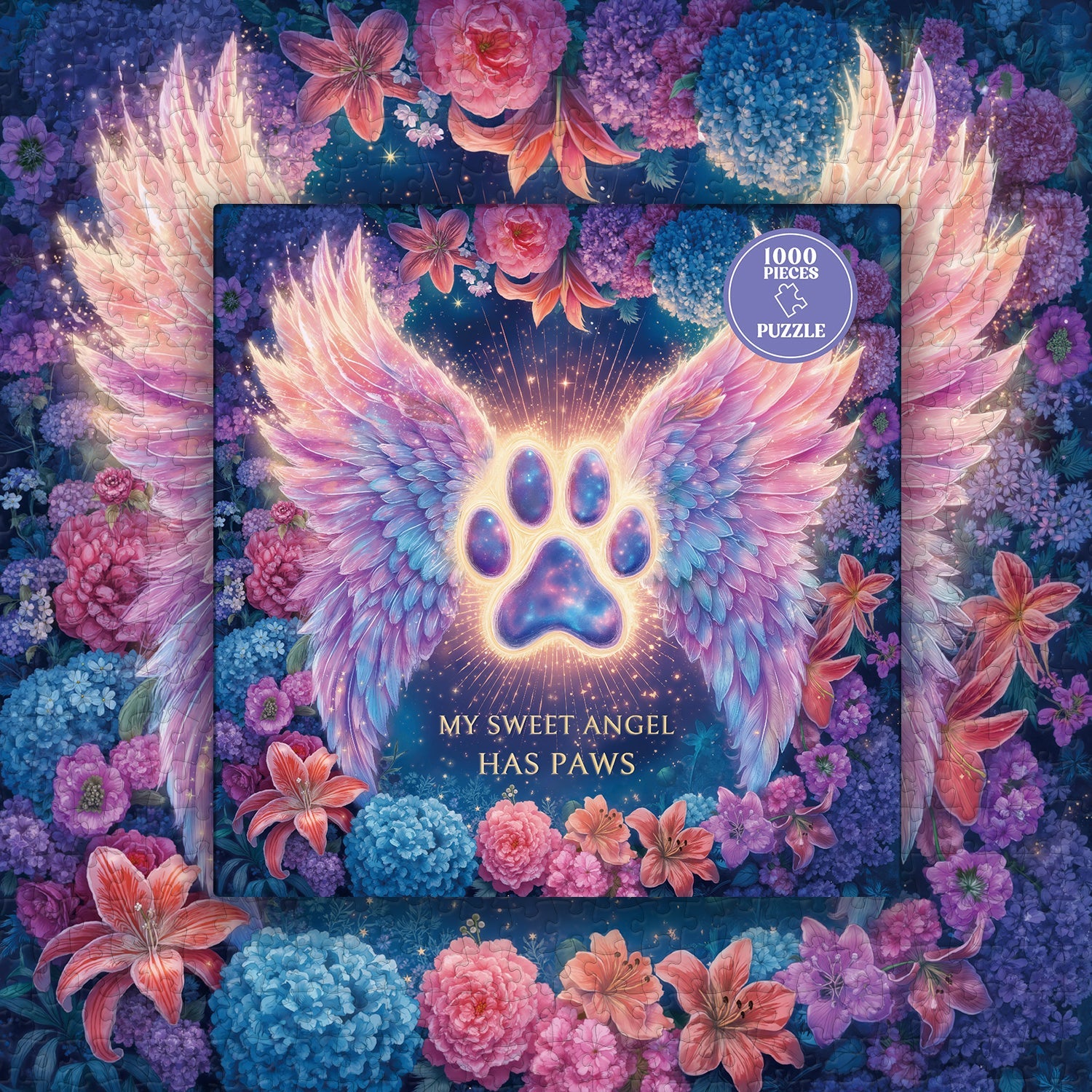 Angel Paws Jigsaw Puzzle 1000 Pieces