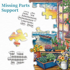 Ocean View Greens Jigsaw Puzzle 1000 Pieces