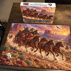 Wild West Journey Jigsaw Puzzle 1000 Piece