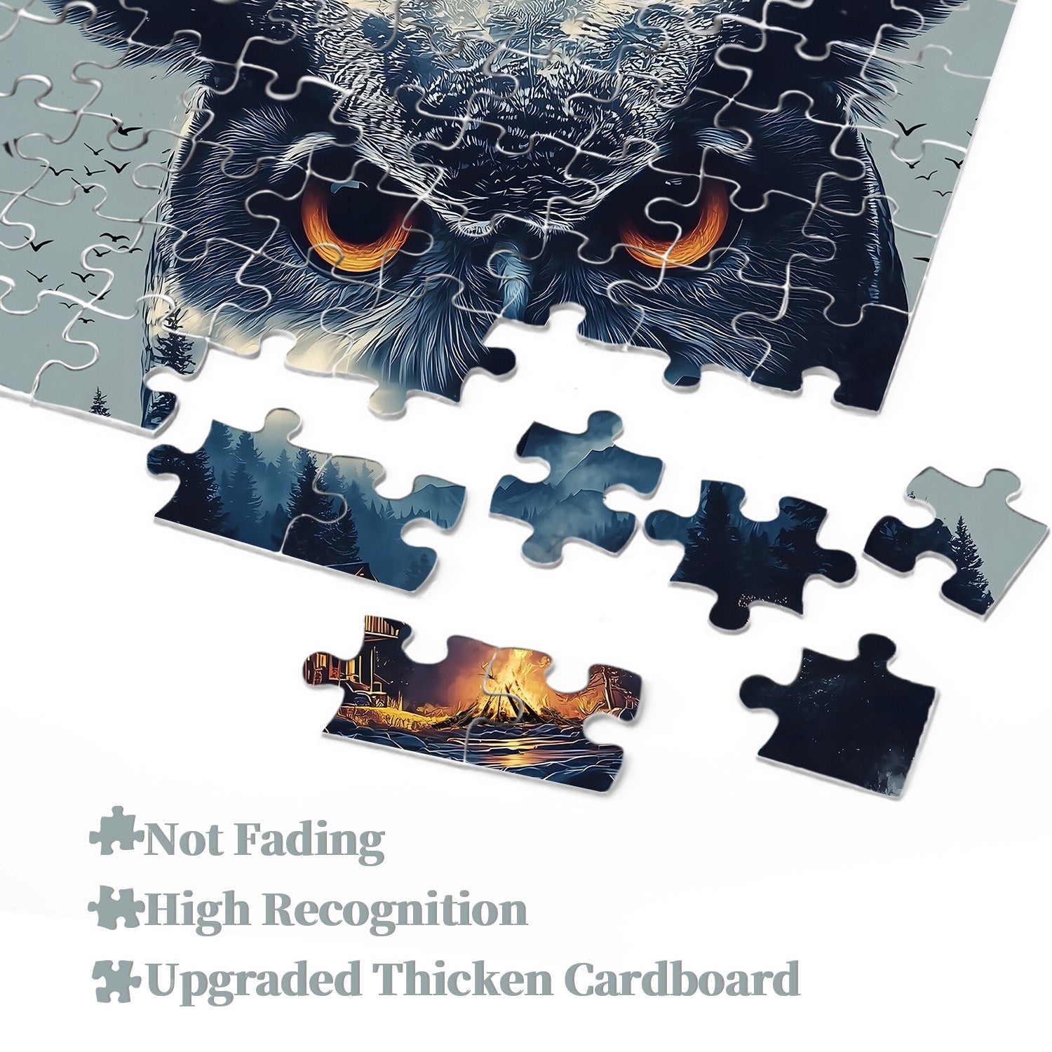 Forest Owl Jigsaw Puzzle 1000 Piece