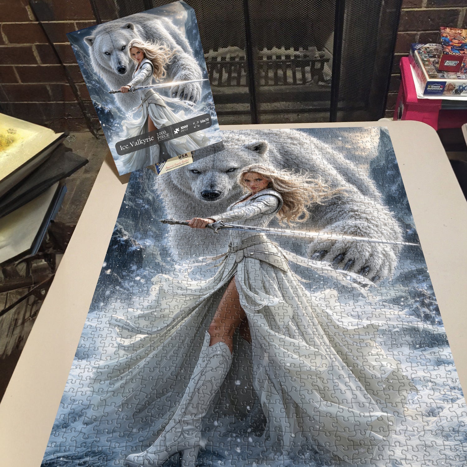 Ice Valkyrie Jigsaw Puzzle 1000 Pieces
