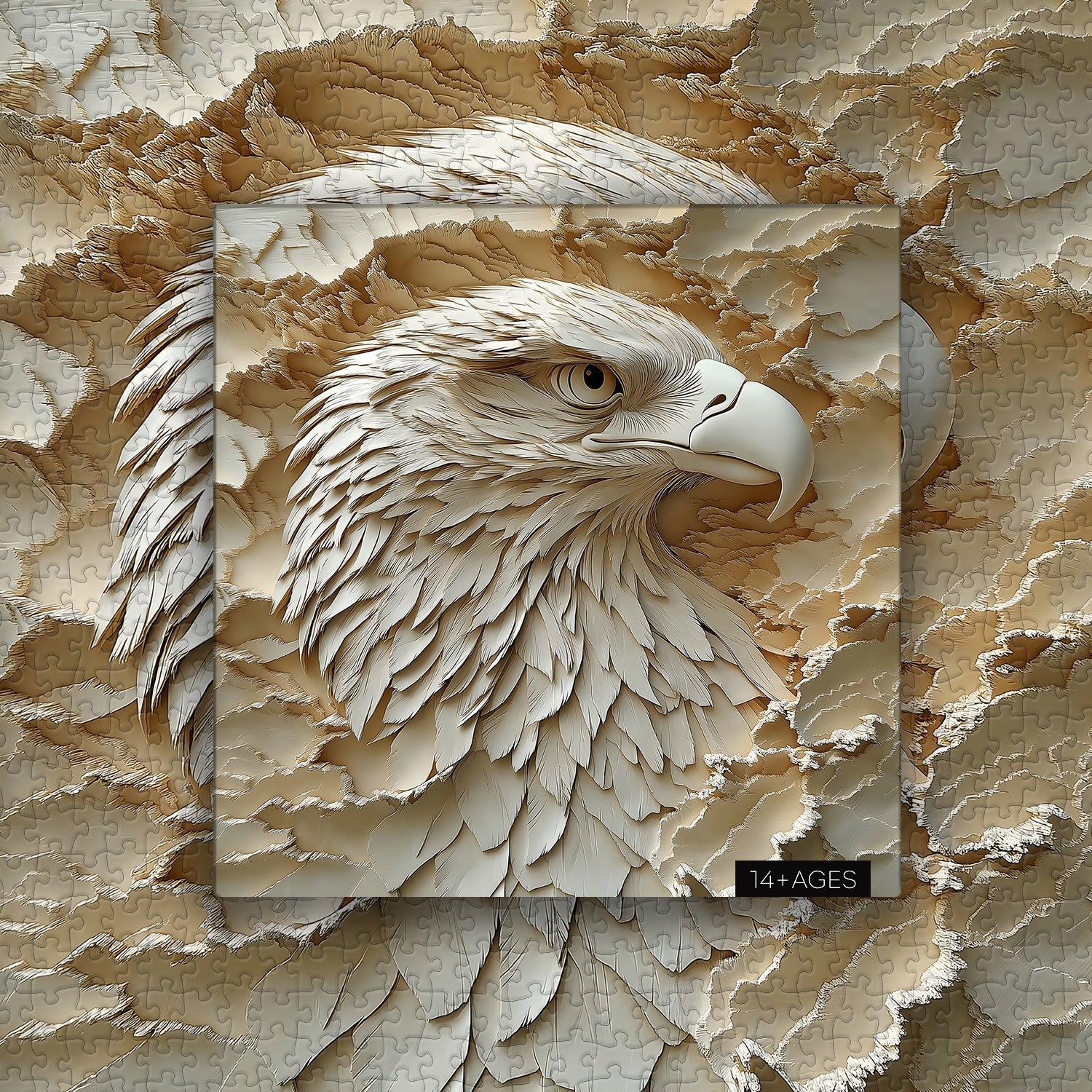 Paper Eagle Jigsaw Puzzle 1000 Pieces