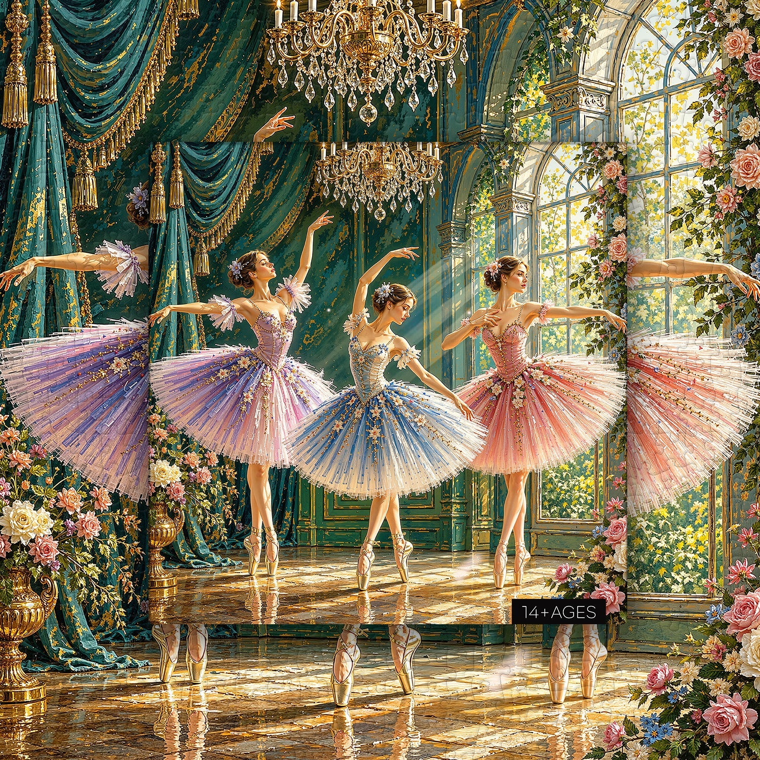 Ballet Glow Jigsaw Puzzle 1000 Piece