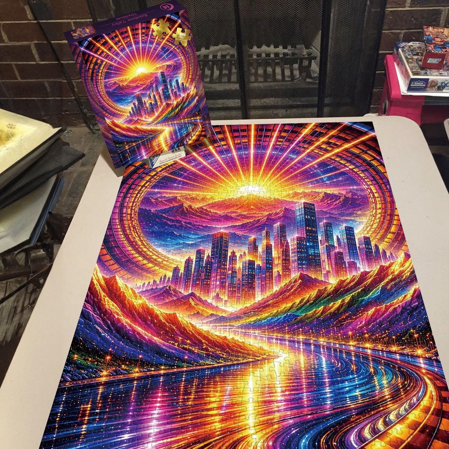 Rainbow Valley Jigsaw Puzzle 1000 Piece
