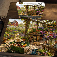 Country Garden Cottage Jigsaw Puzzle 1000 Pieces