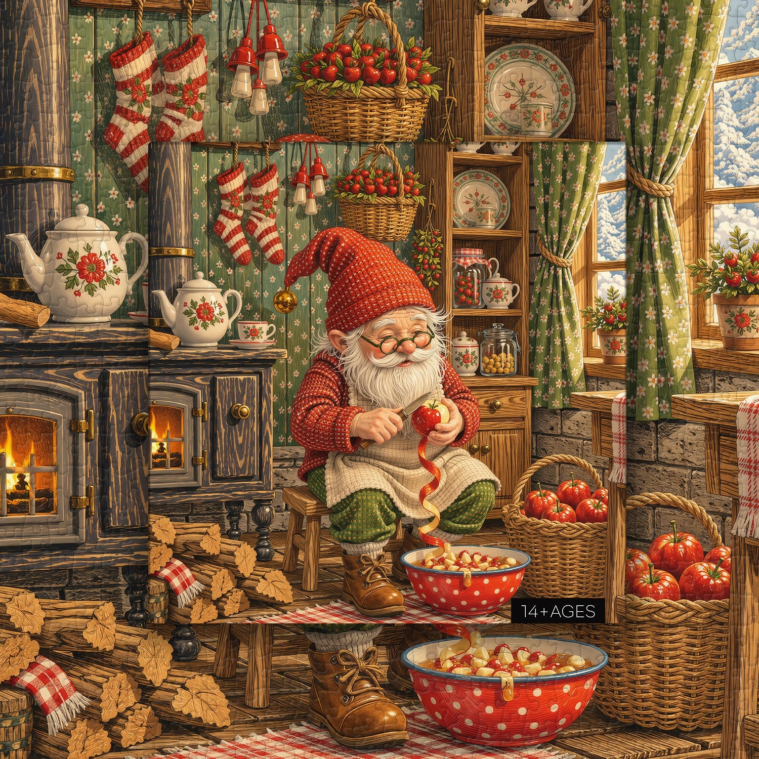 ApplePeeler Jigsaw Puzzle 1000 Piece