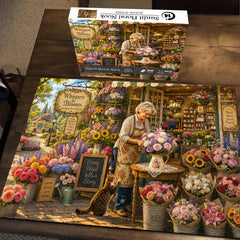 Sunlit Floral Nook Jigsaw Puzzle 1000 Piece