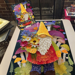 Puzzle de 1000 pièces Fleurs et nain de jardin