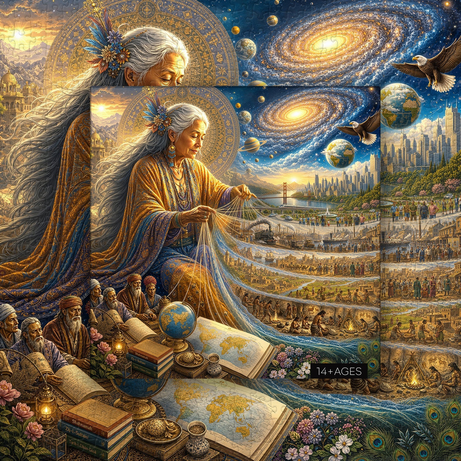 Weaver of Ages Jigsaw Puzzle 1000 Piece