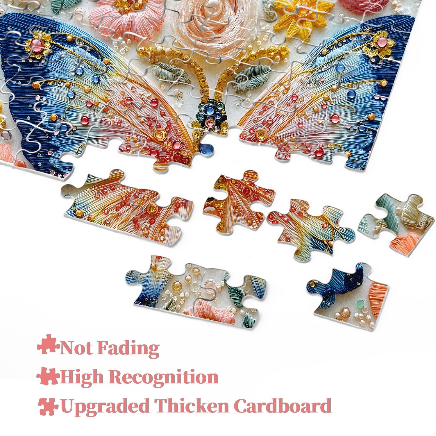 Butterfly Gem Jigsaw Puzzle 1000 Piece