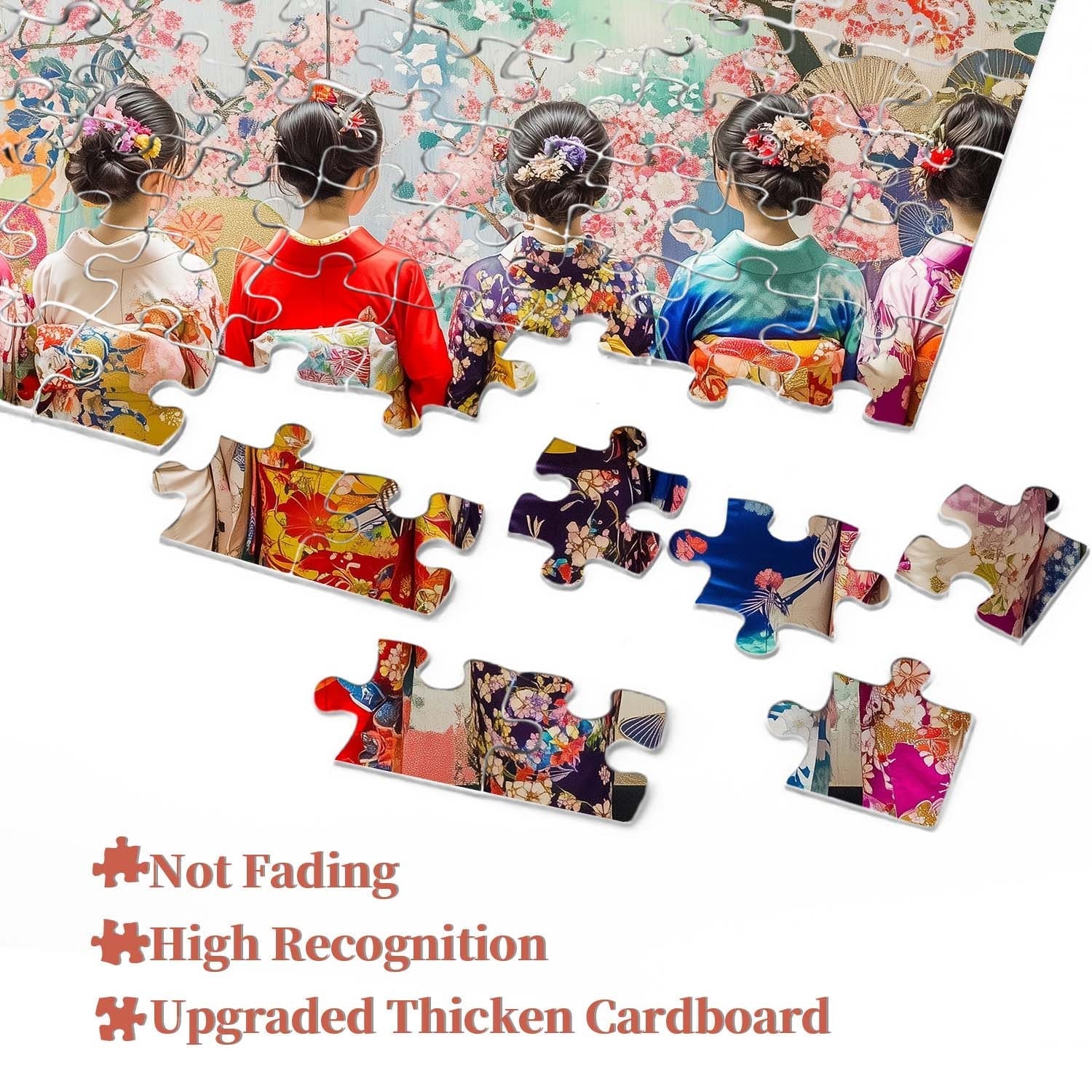 Elegant Kimono Jigsaw Puzzles 1000 Pieces
