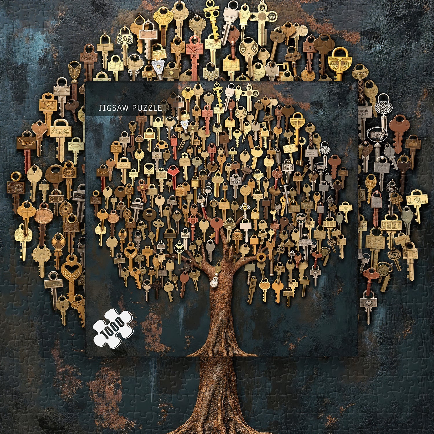 Key Tree Jigsaw Puzzle 1000 Pieces