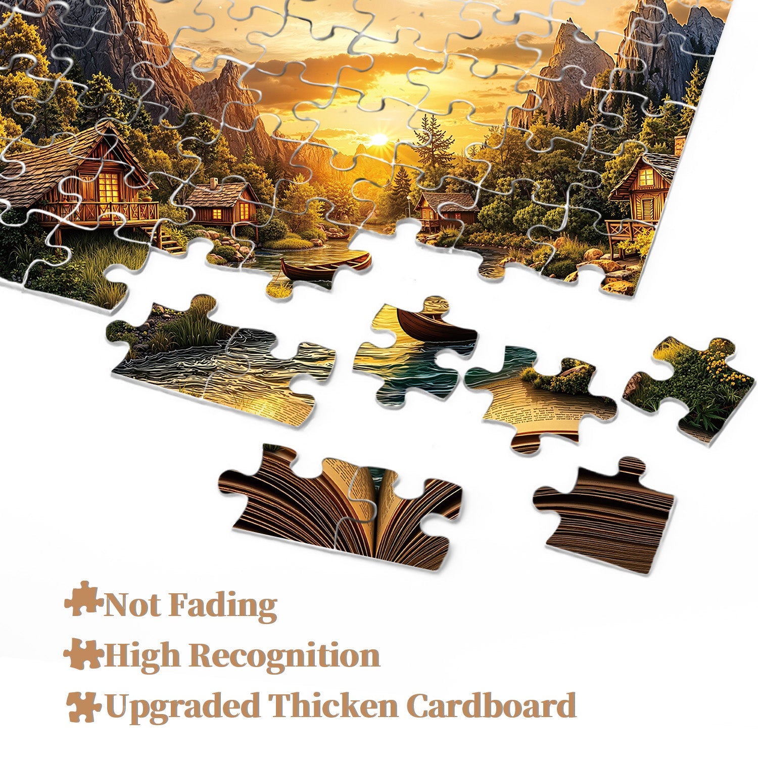 Book of Sunset Jigsaw Puzzle 1000 Piece