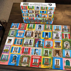 Vibrant Window Life Jigsaw Puzzle 1000 Piece
