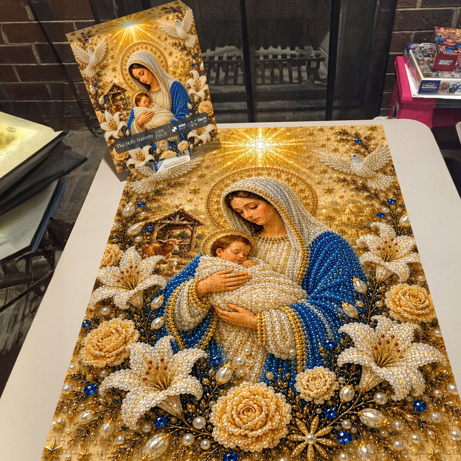 The Holy Nativity Jigsaw Puzzle 1000 Pieces