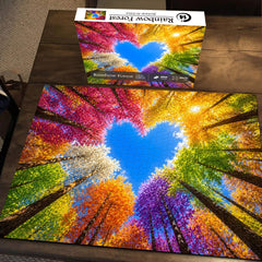 Rainbow Forest Jigsaw Puzzle 1000 Pieces