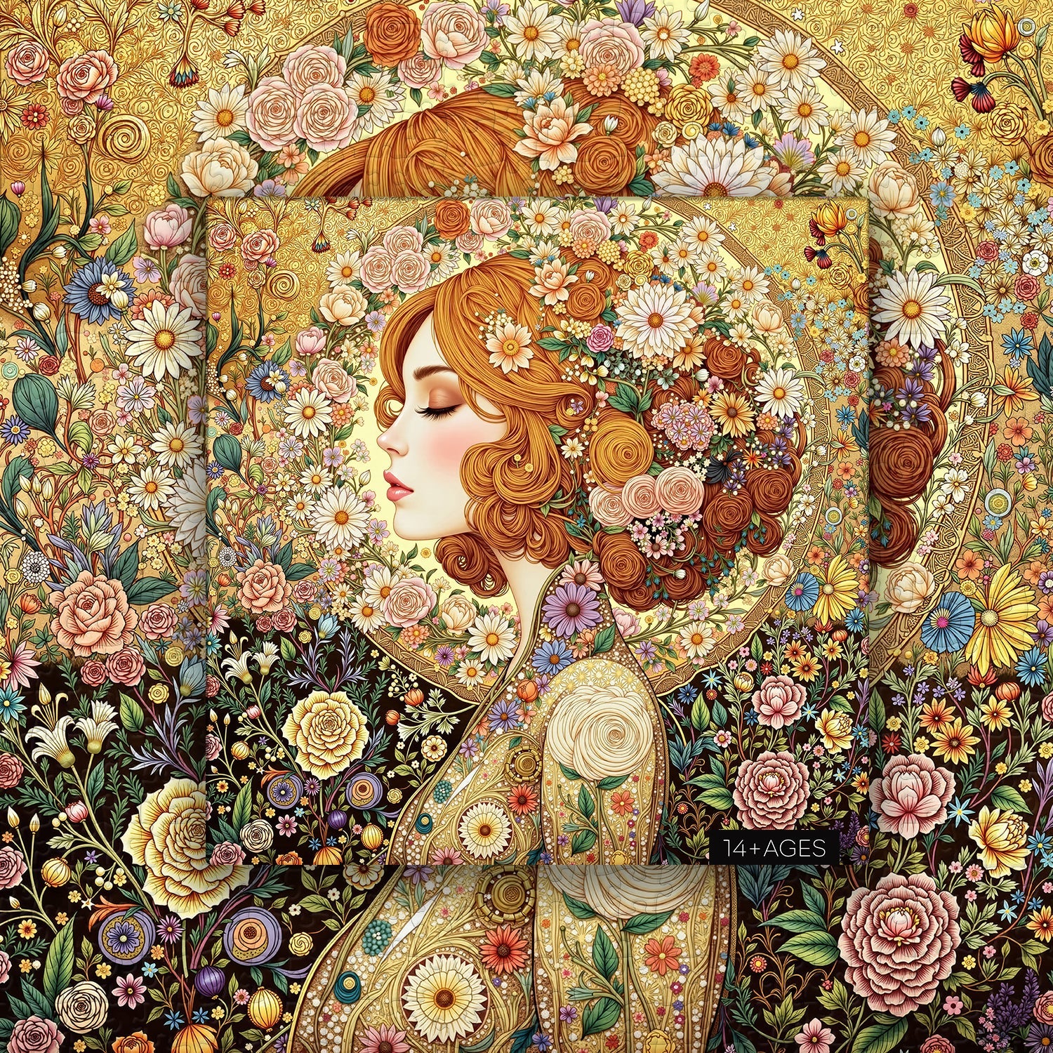 Countess of Blooms Jigsaw Puzzle 1000 Piece