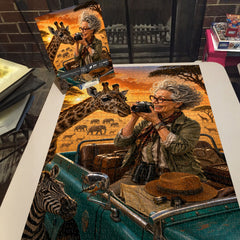 Grandma's African Trip Jigsaw Puzzle 1000 Pieces
