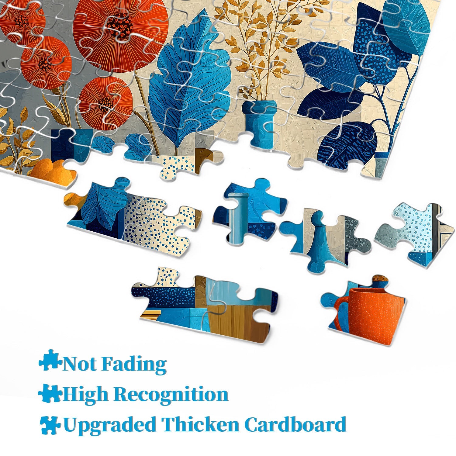 Variations in Blue Jigsaw Puzzle 1000 Piece