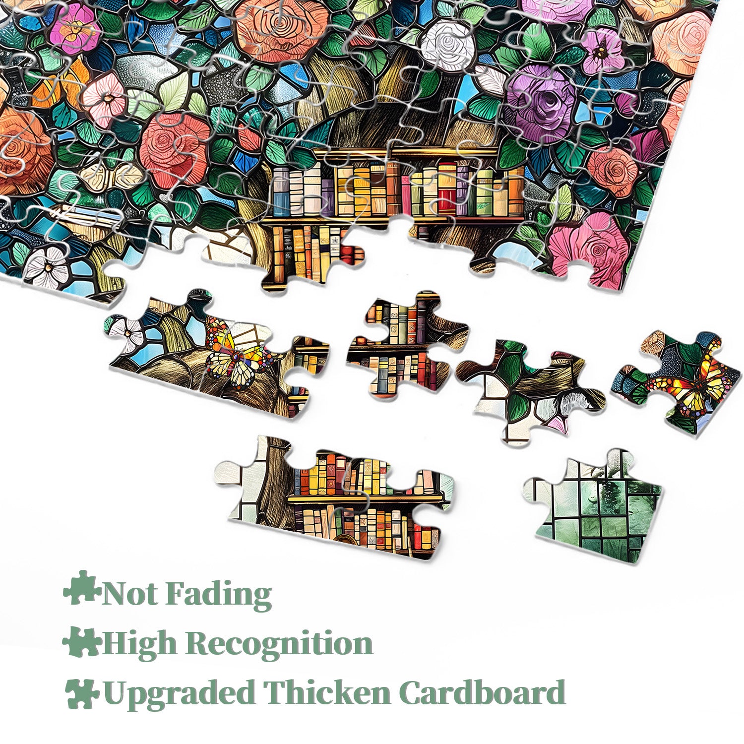Blooming Book Fragrance Jigsaw Puzzle 1000 Pieces