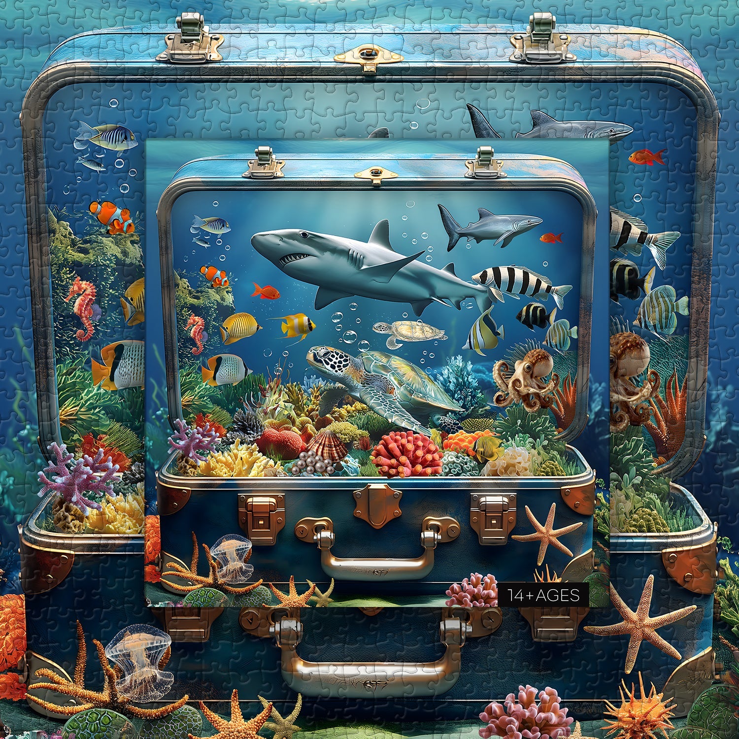 Sea in Box Jigsaw Puzzle 1000 Piece