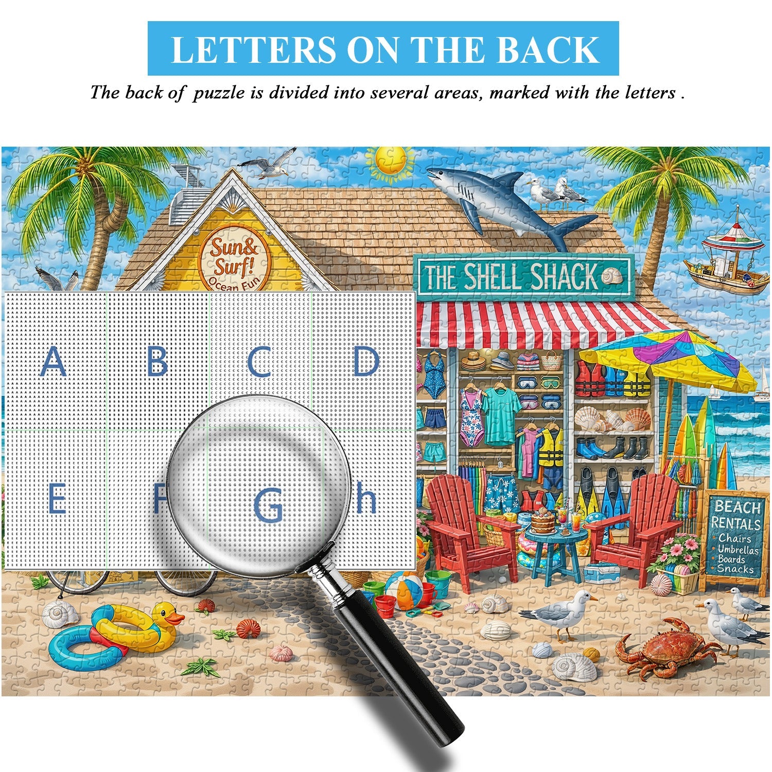 Shoreline Shop Puzzle de 1000 pièces