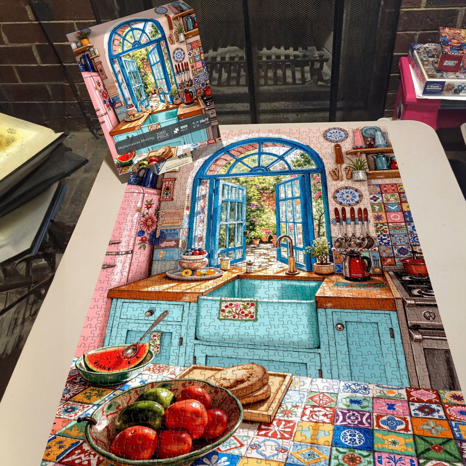 Mediterranean Morning  Jigsaw Puzzle 1000 Piece