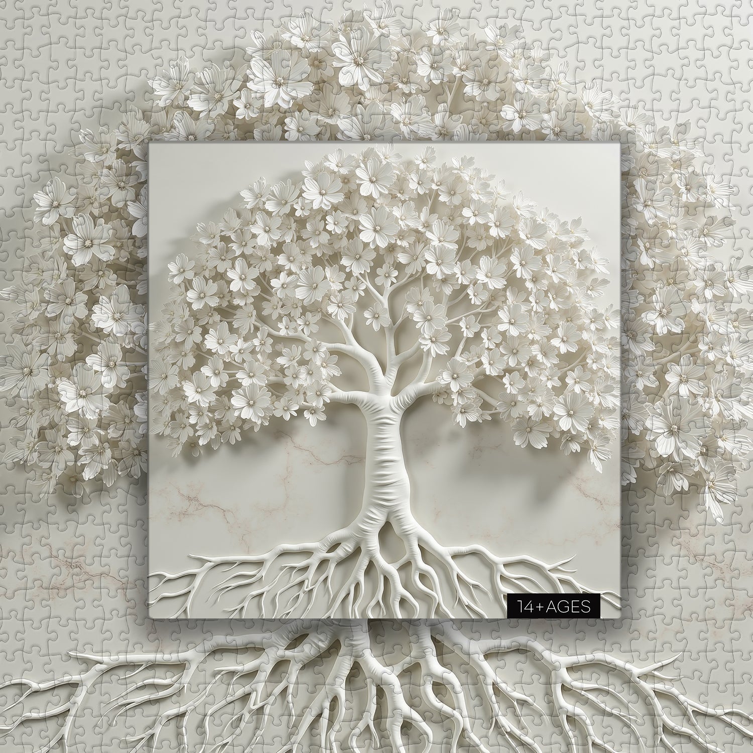 Tree Of Whiteness Jigsaw Puzzle 1000 Pieces