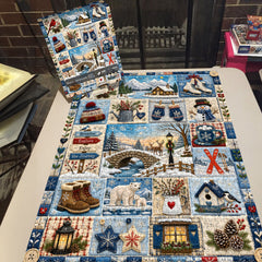 Winter Patchwork Jigsaw Puzzle 1000 Pieces