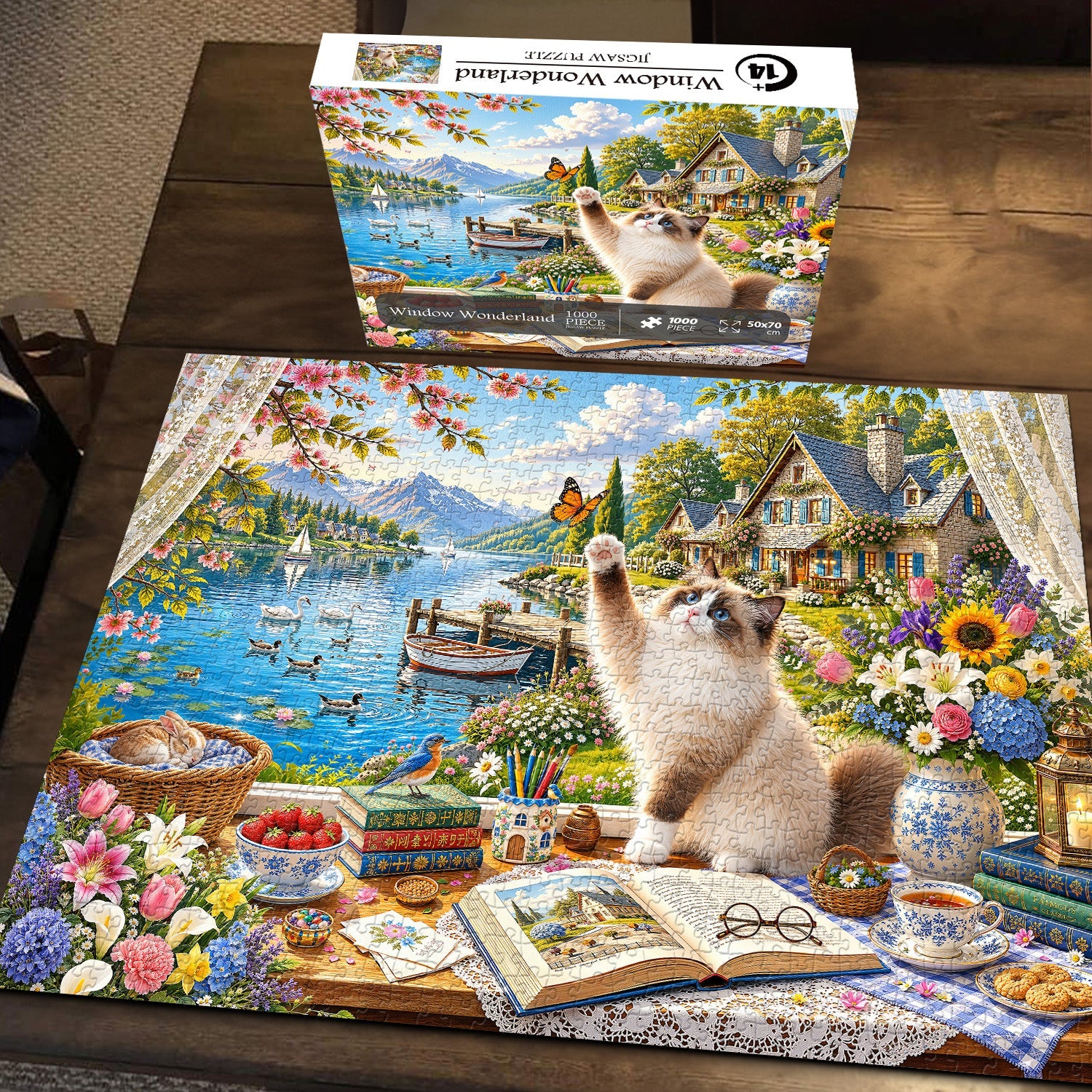 Window Wonderland Jigsaw Puzzle 1000 Piece