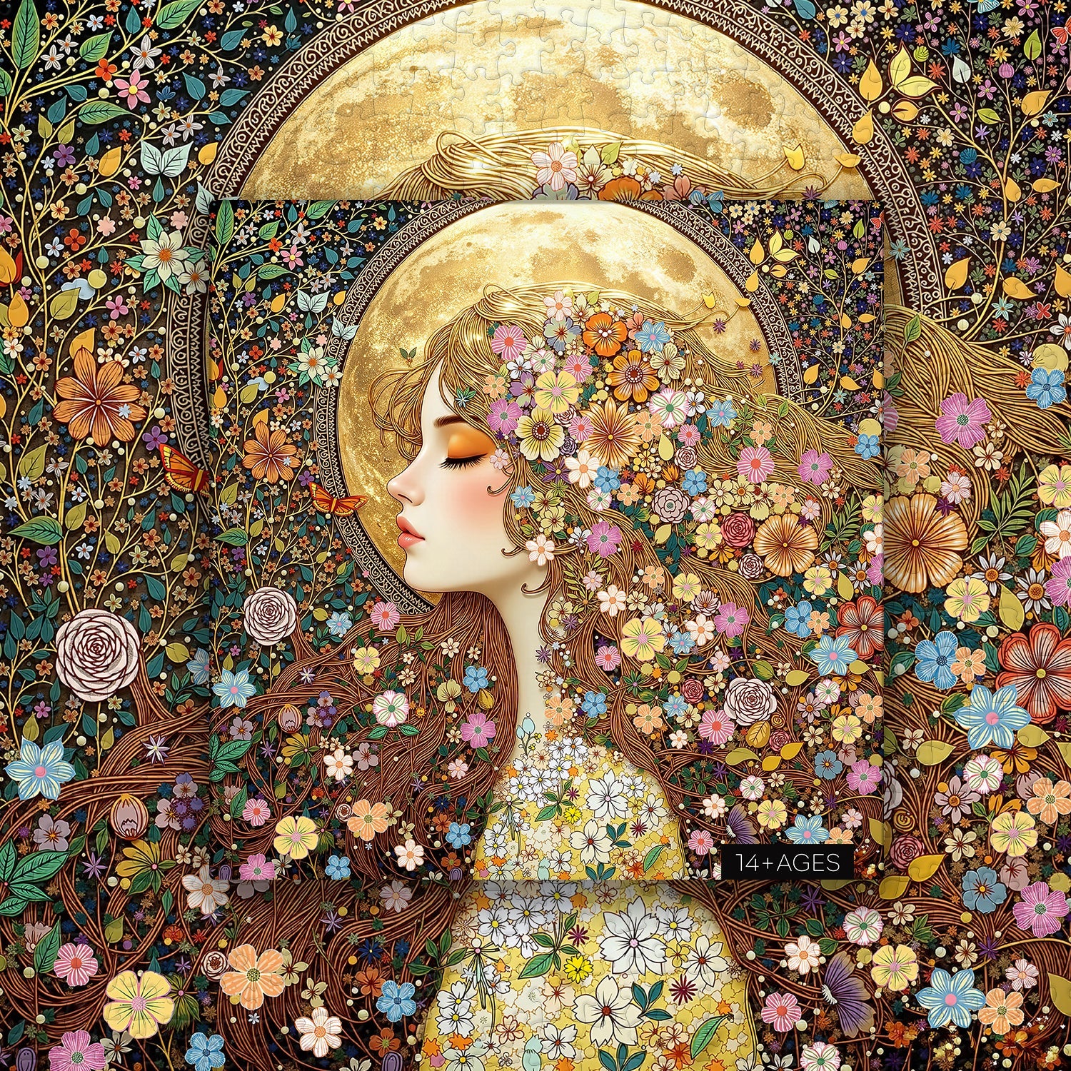 Wildflower Muse Jigsaw Puzzle 1000 Piece