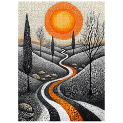 Sun Path Jigsaw Puzzle 1000 Pieces