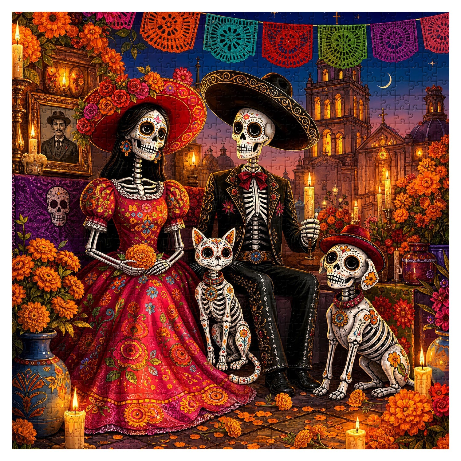 Marigold Spirits Jigsaw Puzzle 1000 Piece