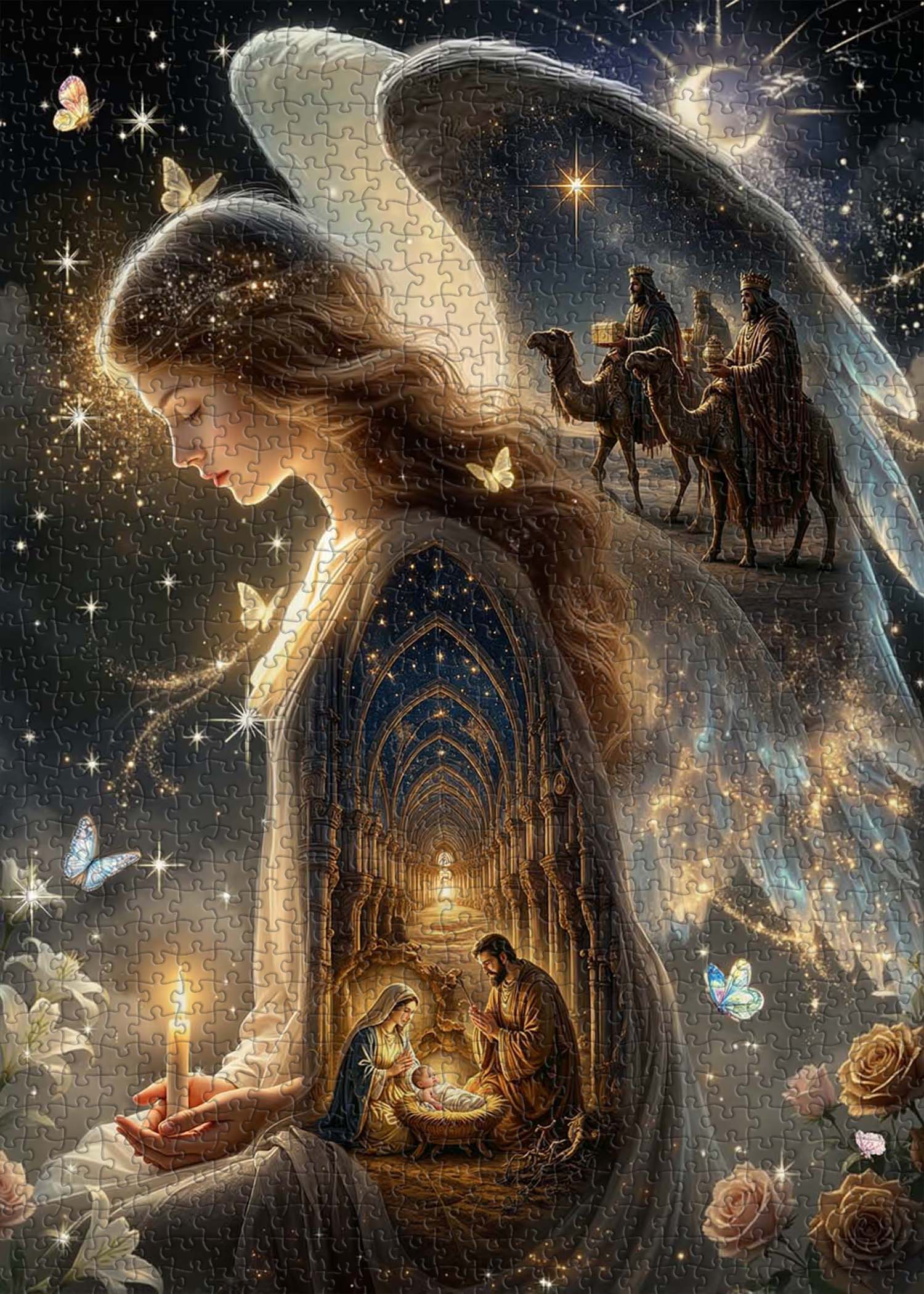 The Protective Angel Jigsaw Puzzle 1000 Piece