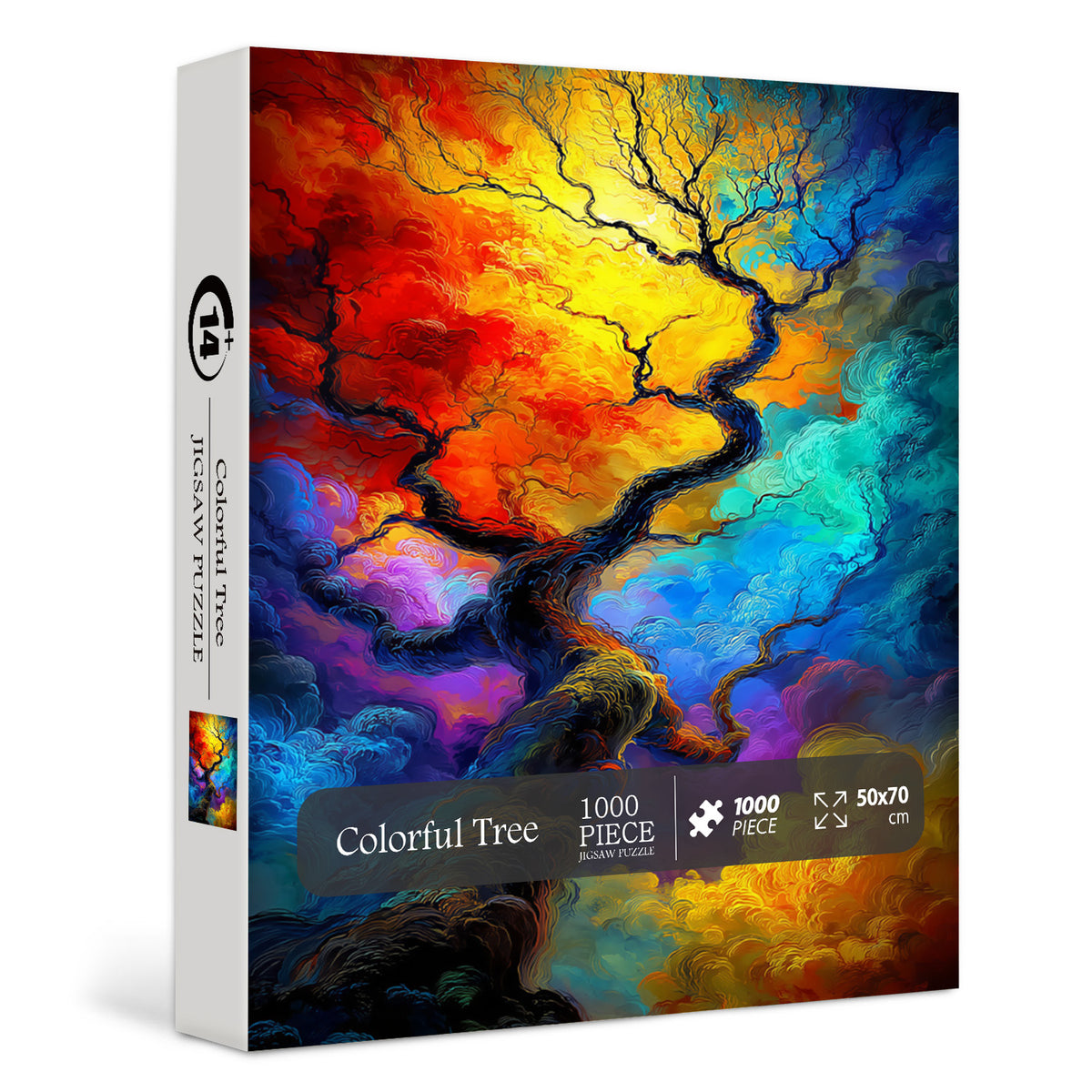 Puzzle de 1000 pièces Arbre coloré