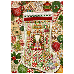 Christmas Stocking Treasures Jigsaw Puzzle 1000 Pieces